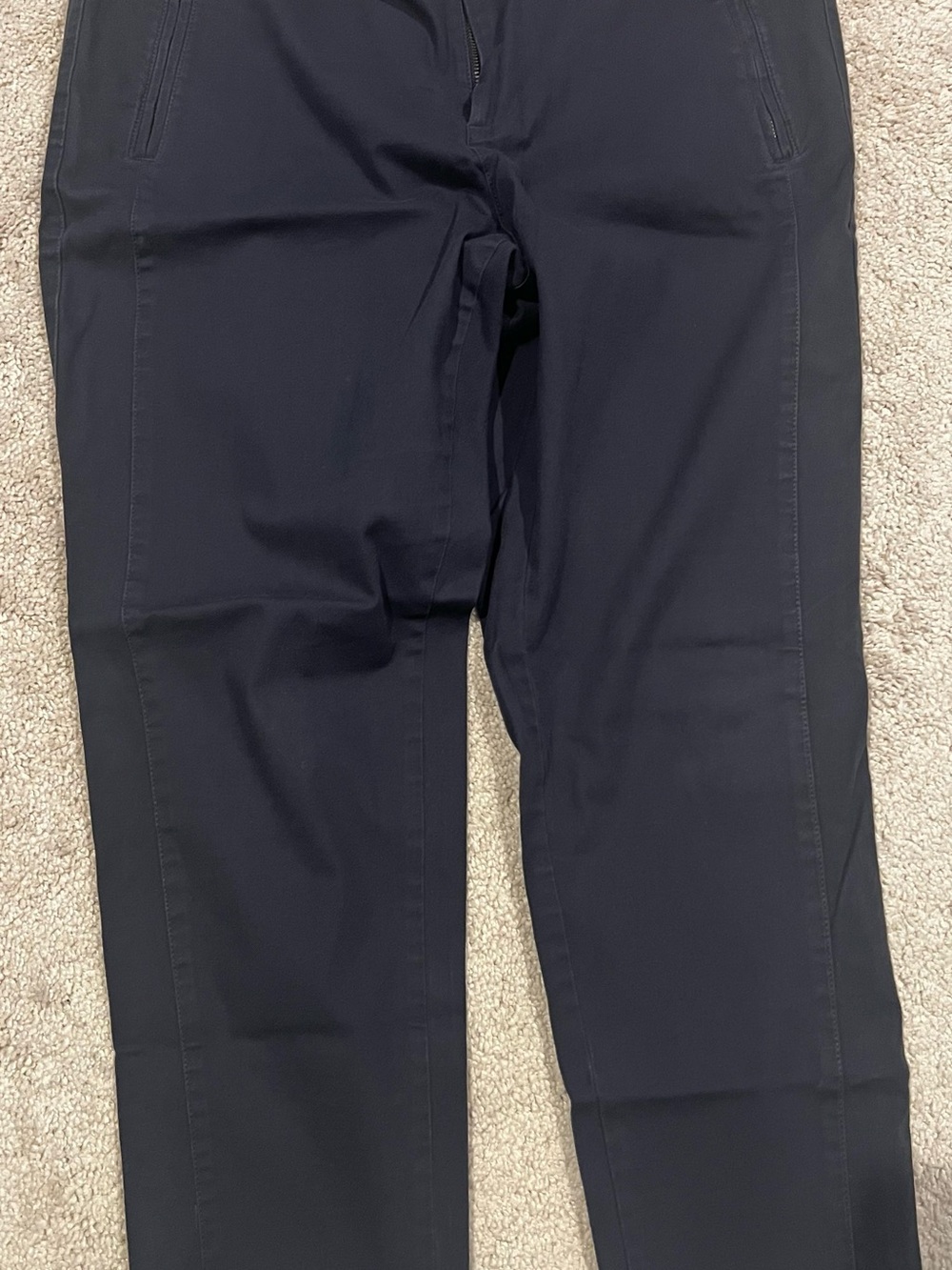 Talbots Straight Leg Pants in Navy